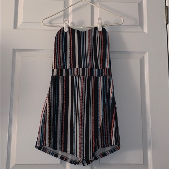 striped romper - Picture 2 of 2
